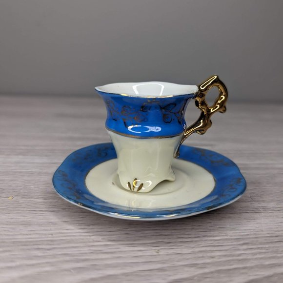 Vintage Miniature Teacup and Saucer Set - Picture 1 of 6